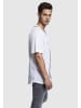 Urban Classics Short Sleeve Shirt in wht/blk