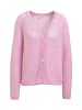 Milano Italy Oversized Raglan Cardigan 1/1 Sleeve in Rose