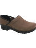 Sanita Comfortwear Clog "Original-Prof. Textured Oil" in Braun