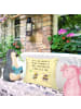 Mr. & Mrs. Panda 40x40 Kissen Hummeln Kleeblatt mit Spruch in Gelb Pastell