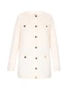 DreiMaster Klassik Damen Cardigan in Wollweiss