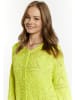 IZIA Damen Long Cardigan in Limette