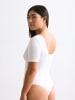 Erlich Textil  Body mit Rückenausschnitt LIGHT TOUCH BODY in ecru