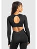 SMILODOX Longsleeve Linnea in Schwarz