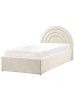 Beliani Kinderbett ANET in Beige - (W) 106 x (H) 100 x (L) 218 cm
