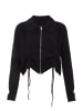 faina Women Cardigan in Schwarz