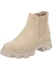 palado Chelsea Boots in Cream/Cream