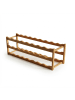 relaxdays Weinregal in Natur - (B)78 x (H)28 x (T)21 cm
