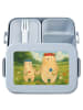 Mr. & Mrs. Panda MEPAL Bentobox Bären mit Blumenkranz Design ohn... in Blau Pastell