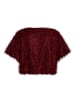 Vera Mont Bomberjacke mit Lurexfaden in Deep Dahlia