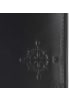 oxmox Leather Geldbörse RFID Schutz Leder 13 cm schwarz-windrose 2.0