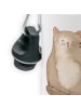 Mr. & Mrs. Panda Kindertrinkflasche Katze Sitzen ohne Spruch in Weiß