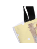 Mr. & Mrs. Panda Reisetasche Waldtiere Picknick mit Spruch in Gelb Pastell