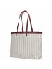 Lacoste Holiday - Shopper 17" 35 cm in mono farine zin