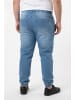 Men Plus Jeanshose in bleached denim