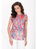 faina Top in pink multicolor