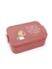 Mr. & Mrs. Panda MEPAL Bentobox Igel Wein Motiv mit Spruch in Rot Pastell