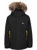 Trespass Kinder Winterjacke "Wyald Rainwear Jacket" in Schwarz