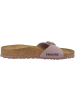 Birkenstock Pantolette Madrid Birko-Flor Nubuk schmal in lila