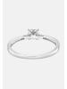 Diamant Exquis Ring aus 585 Weißgold mit Diamant