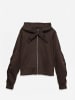 Vero Moda Kapuzenpullover in Chocolate Torte