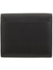 DuDu Colorful Malaga Geldbörse RFID Schutz Leder 8.5 cm in schwarz