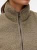 Vero Moda Teddyfell Weste in Laurel Oak