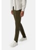 Camel Active Regular Fit Chino Hose aus Cord in Waldgrün