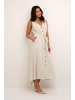 Kaffe Kleid KAliny Relaxed fit in Light Sand Linen