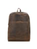 Plevier Hertz Daypack Leder 45 cm Laptopfach dunkelbraun