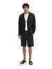 Marc O'Polo Overshirt im Sakko-Stil in Schwarz