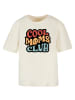 F4NT4STIC T-Shirt Cooler Moms Club Muttertag Retro Vibe in Whitesand