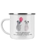 Mr. & Mrs. Panda Kaffeebecher Koala Luftballon mit Spruch in Weiß