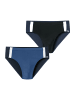 Schiesser Badehose Ocean Swim in blau, schwarz
