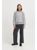 b. young Strickpullover BYNINNA Loose fit in Mid grey Melange Mix