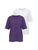 Ulla Popken Shirt in tiefes violett