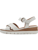 Tamaris Plateau-Sandaletten in WHITE LEATHER