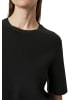 Marc O'Polo Kurzarm-Strickpullover loose in Schwarz