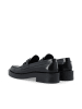 Bianco Lederhalbschuhe in Black