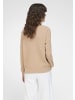 PETER HAHN Pullover cotton in beige