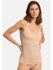 Hanro Spaghetti Top Cotton Seamless in Skin