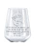 Mr. & Mrs. Panda weinglas graviert Walfisch Thunfisch mit Spruch in Transparent