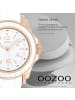 Oozoo Analog-Armbanduhr Oozoo Timepieces weiß groß (ca. 44mm)