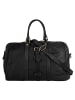 Forty degrees Reisetasche echt Leder in schwarz