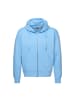 smiler. Kapuzensweatshirtjacke grin. in BLAU