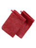 Erwin Müller Waschhandschuh 2er-Pack Heidelberg in rot