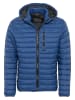 Camel Active Stepp-Blouson aus recyceltem Nylon in Blau