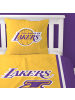 Character World Basketball Bettwäsche-Set "Los Angeles Lakers" in Gelb / Lila