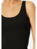 UNCOVER BY SCHIESSER Unterhemd / Tanktop Cotton in Schwarz