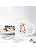 Mr. & Mrs. Panda Kaffeetasse Kuh ohne Spruch in Transparent
